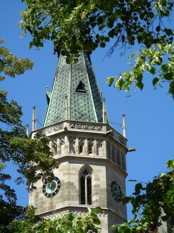 Turm der Amanduskirche